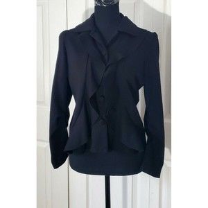 Black blazer blouse